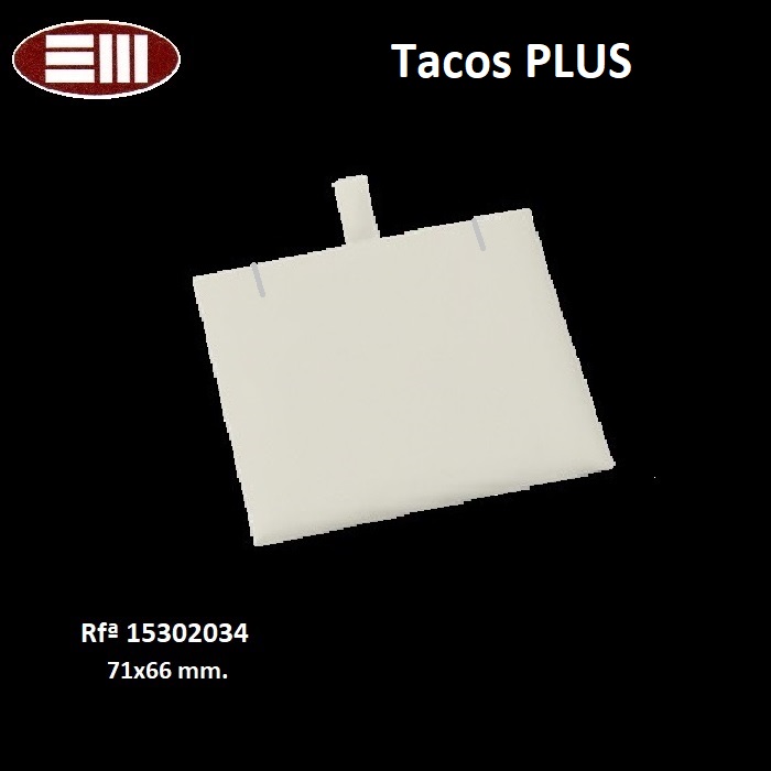 Taco Plus pendant chain 71x66 mm.