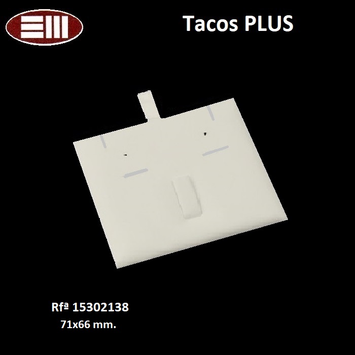 Taco Plus juego (ptes. omega y sortija lengüeta) 71x66 mm. - Haga un click en la imagen para cerrar