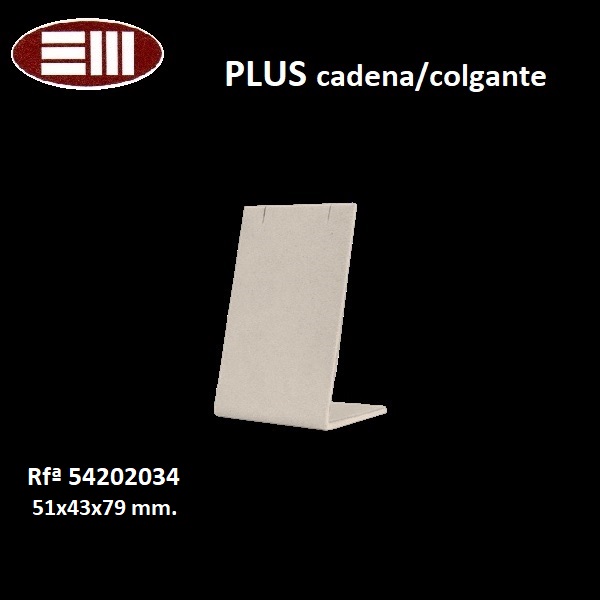 Exp. PLUS cadena/colgante, serie A 51x43x79 mm.