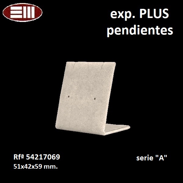 Exp. PLUS earrings (with pressure) 51x42x59 mm.