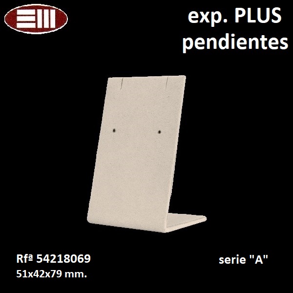 Exp. PLUS earrings (with pressure) 51x42x79 mm.