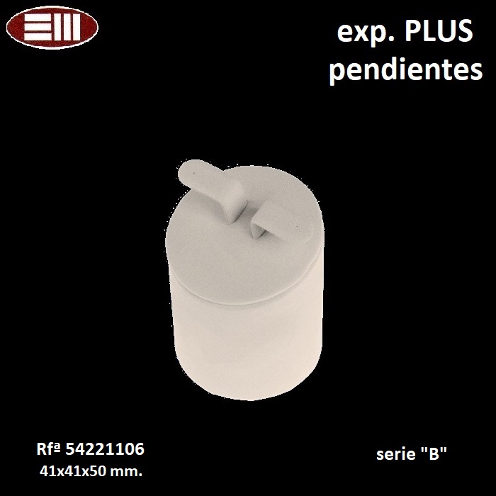Exp. PLUS earrings (multi-clasp) 41x41x50 mm.