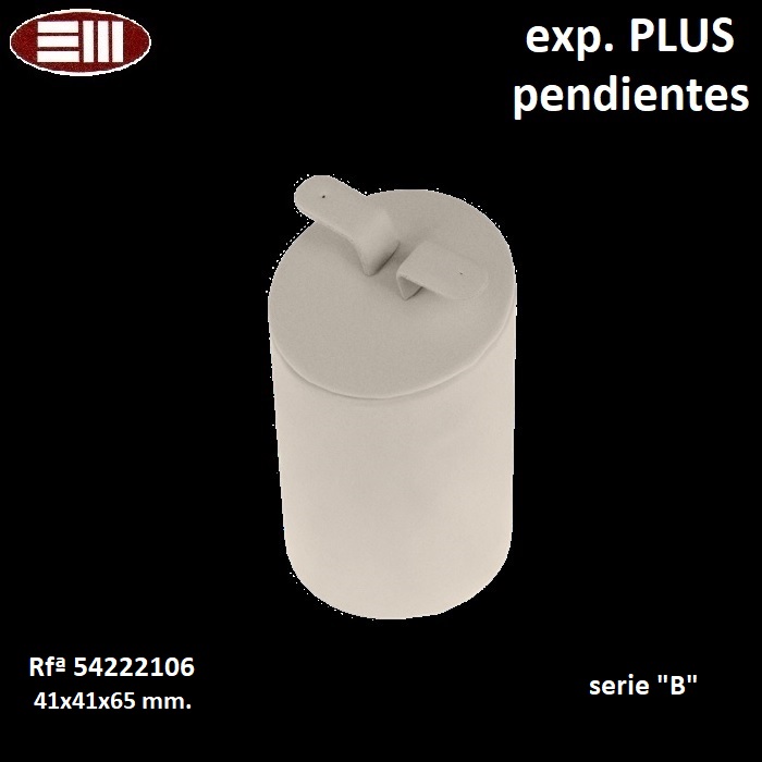 Exp. PLUS earrings (multi-clasp) 41x41x65 mm.