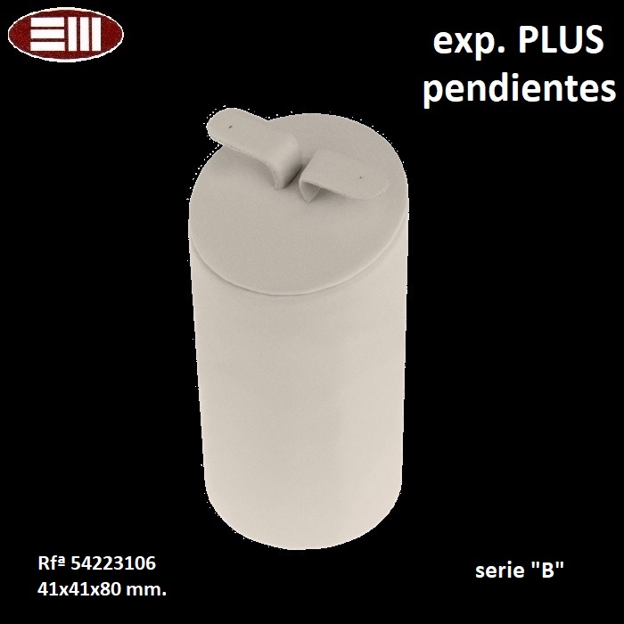 Exp. PLUS earrings (multi-clasp) 41x41x80 mm.