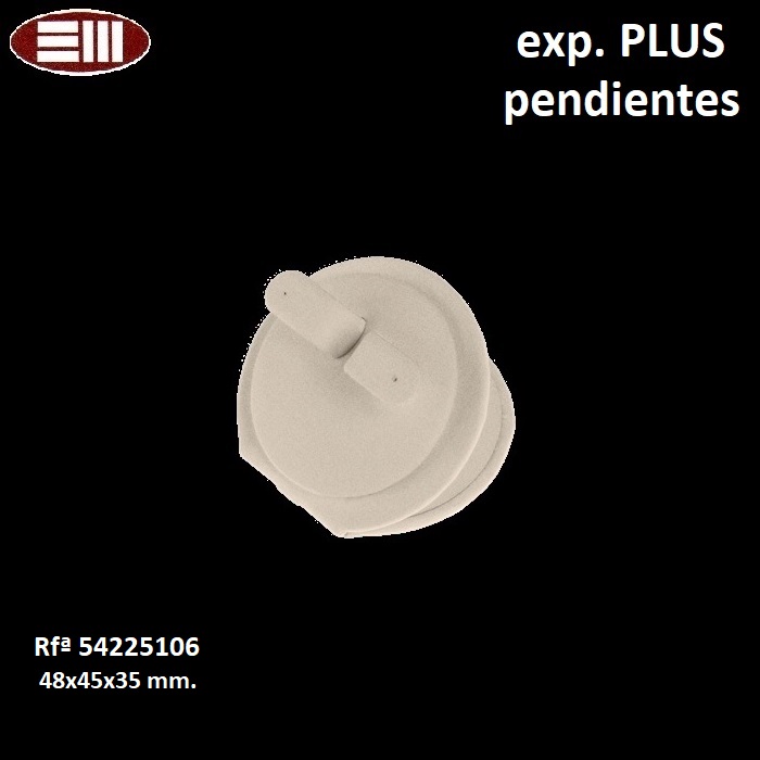 Exp. PLUS earrings (multi-clasp) 48x45x35 mm.