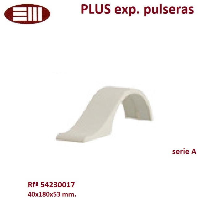 Expositor PLUS pulsera extendida 40x180x53 mm.