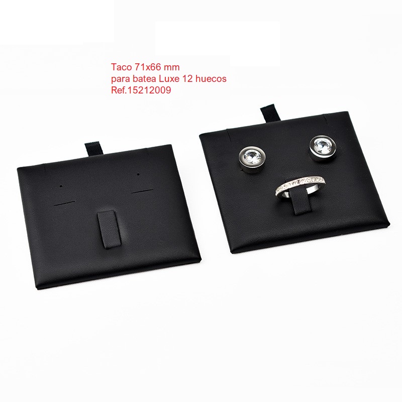 Taco pp juego sortija y pendientes 71x66 mm.