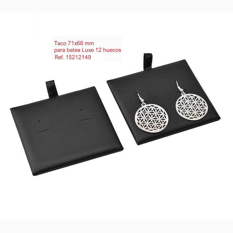 Taco pp pendientes omega 71x66 mm.