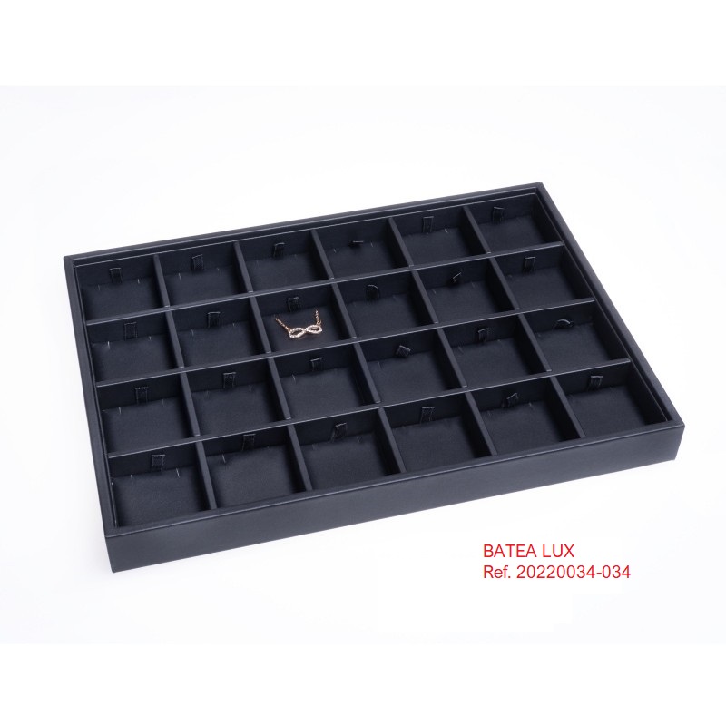 Batea Lux 24 tacos cadena colgante 315x225x30 mm.