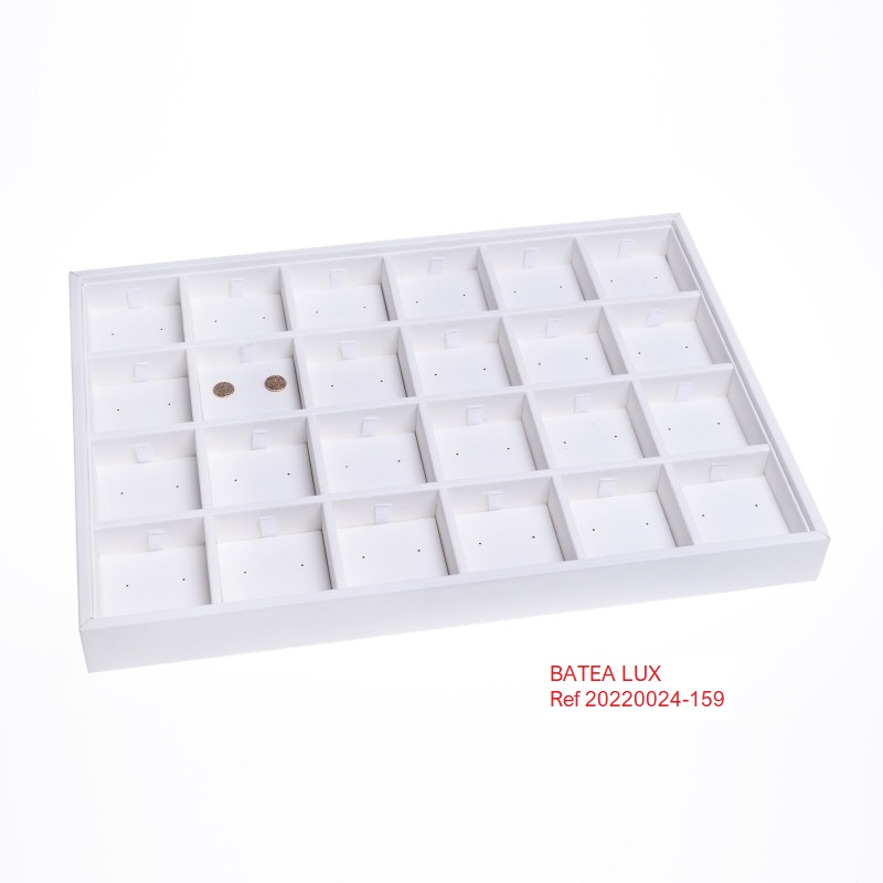 Batea Lux 24 p. pendientes presión 315x225x30 mm.