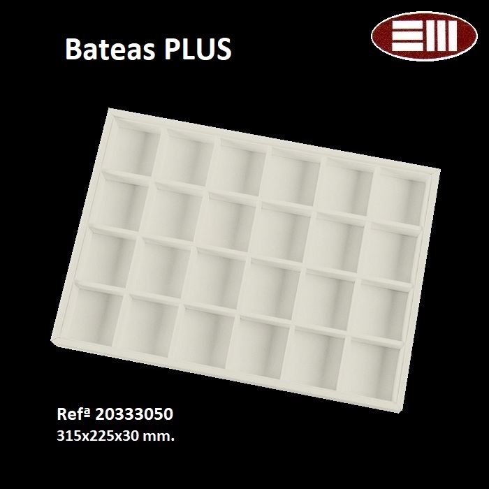 Batea Plus 24 huecos (46x50) 315x225x30mm.
