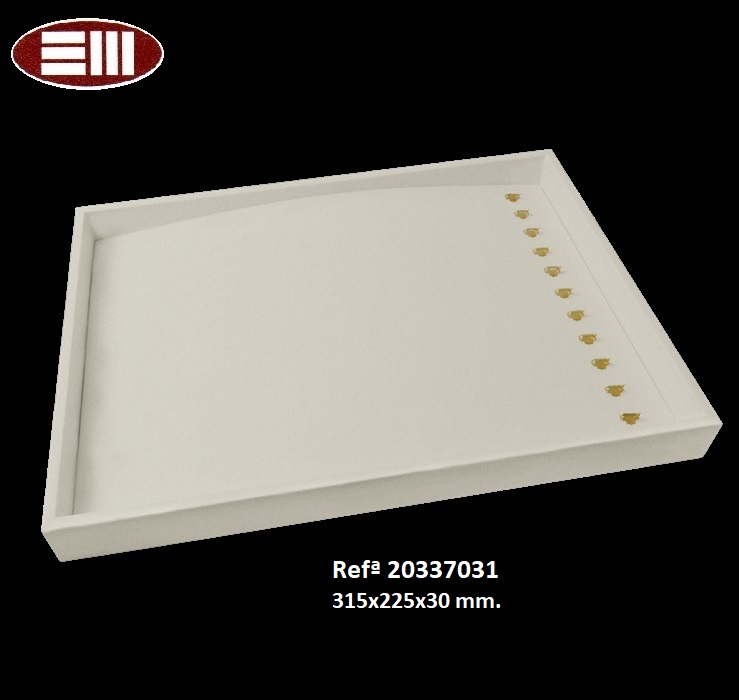 Batea Plus 11 collares (resalto y ganchos) 315x225x30mm. Batea Plus 11 collares (resalto y ganchos) 315x225x30mm.