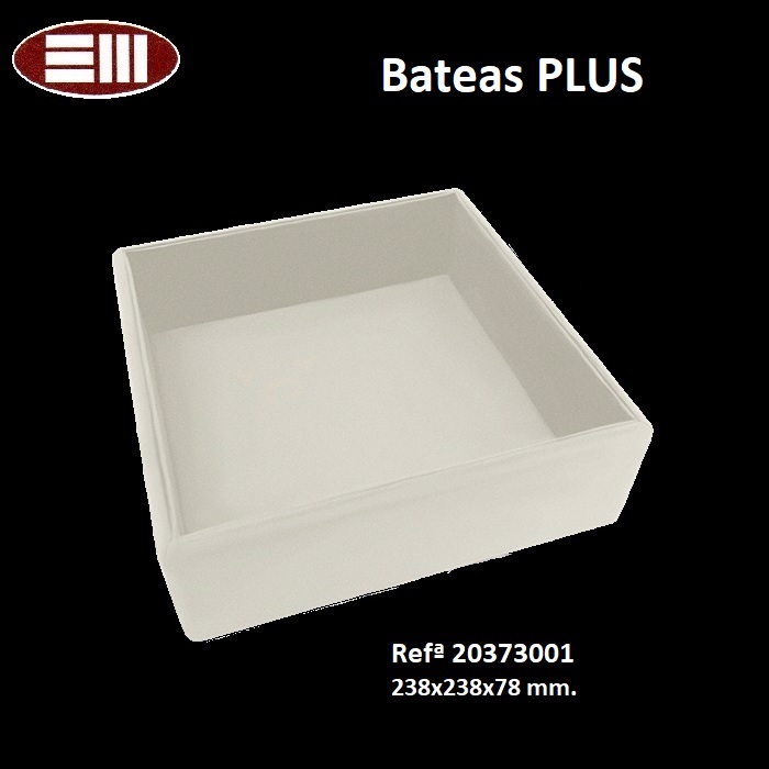Batea Plus universal bucket 238x238x78 mm.