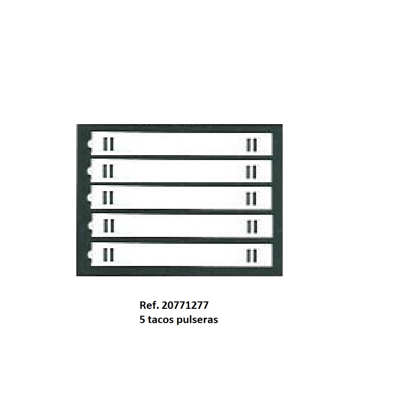 Muestrario Folder 5 pulseras 240x175 mm.